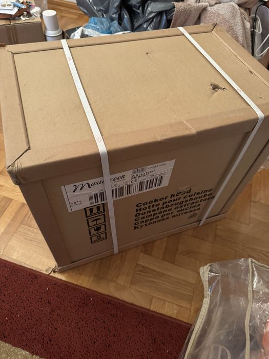 Nowy okap kominowy Mastercook wk-cristal me60xv