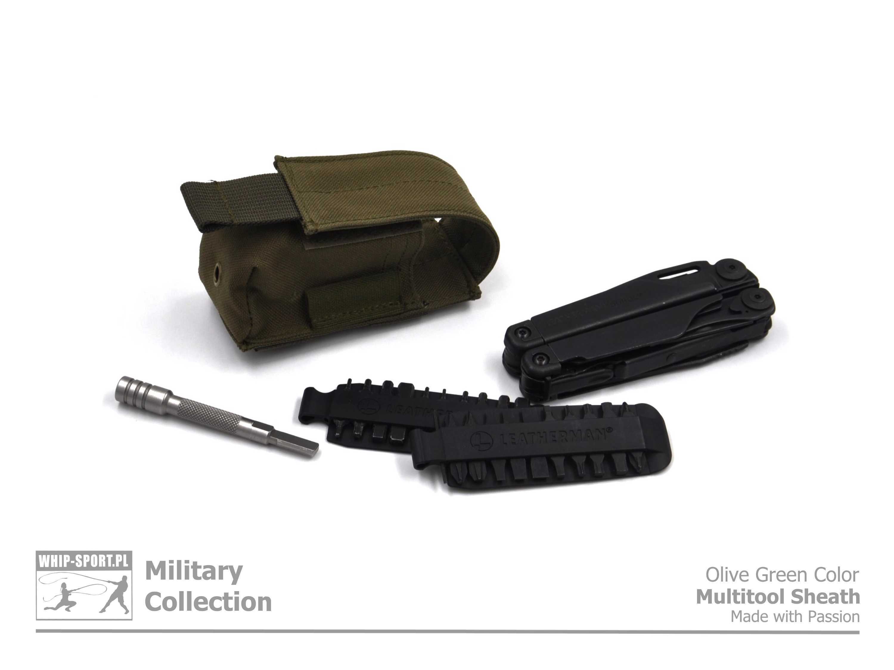 Kieszeń / kabura dla Multitool Leatherman Surge i Bit Kit - Olive