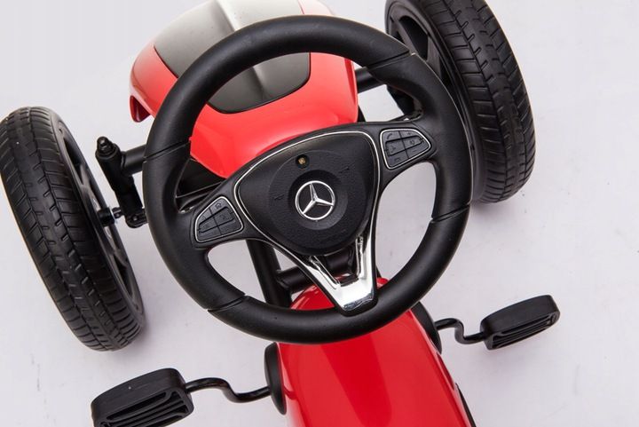 GOKART DZIECIĘCY Samochód Auto Na Pedały MERCEDES BENZ | 4 Kolory