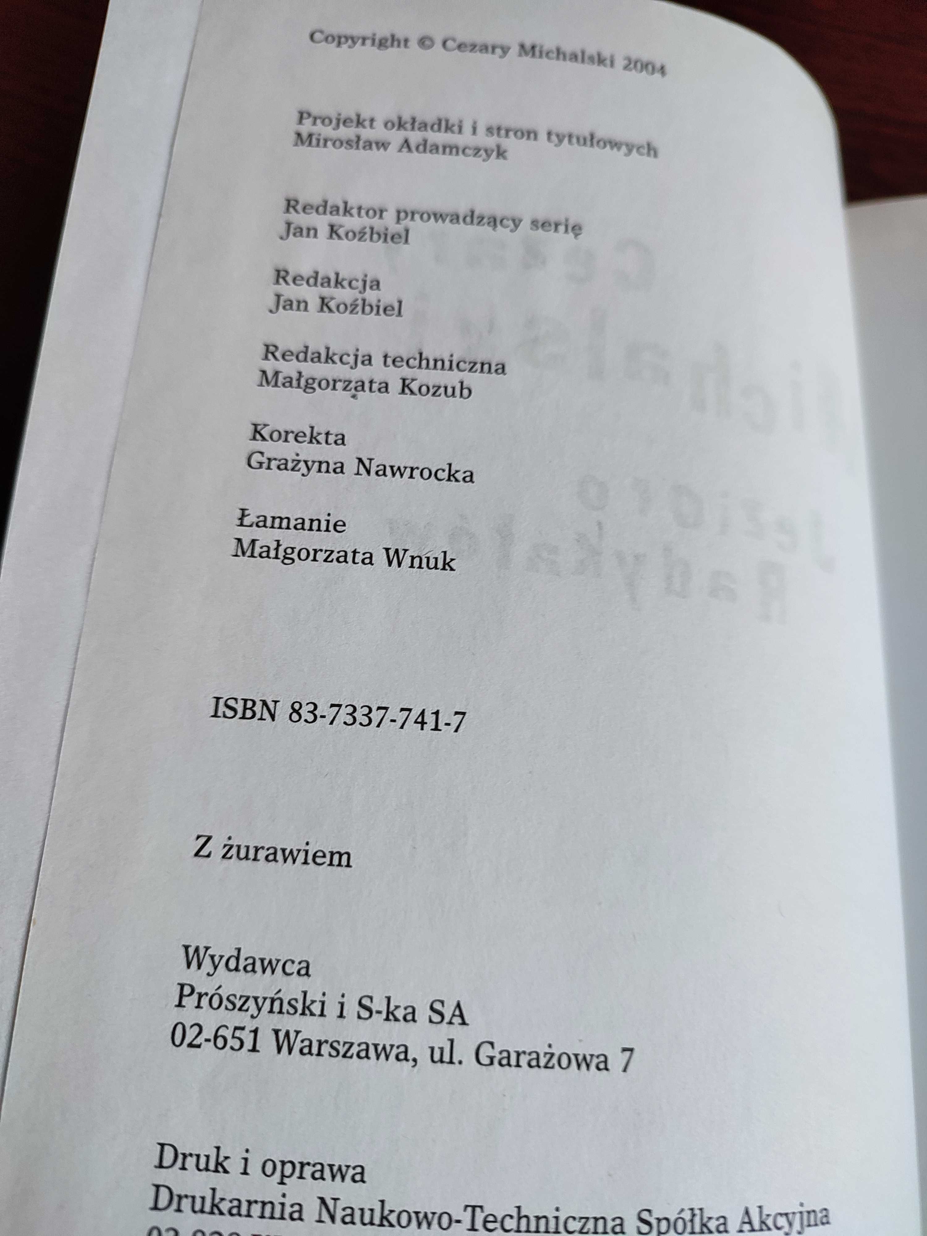 jezioro radykałow/ cezary michalski