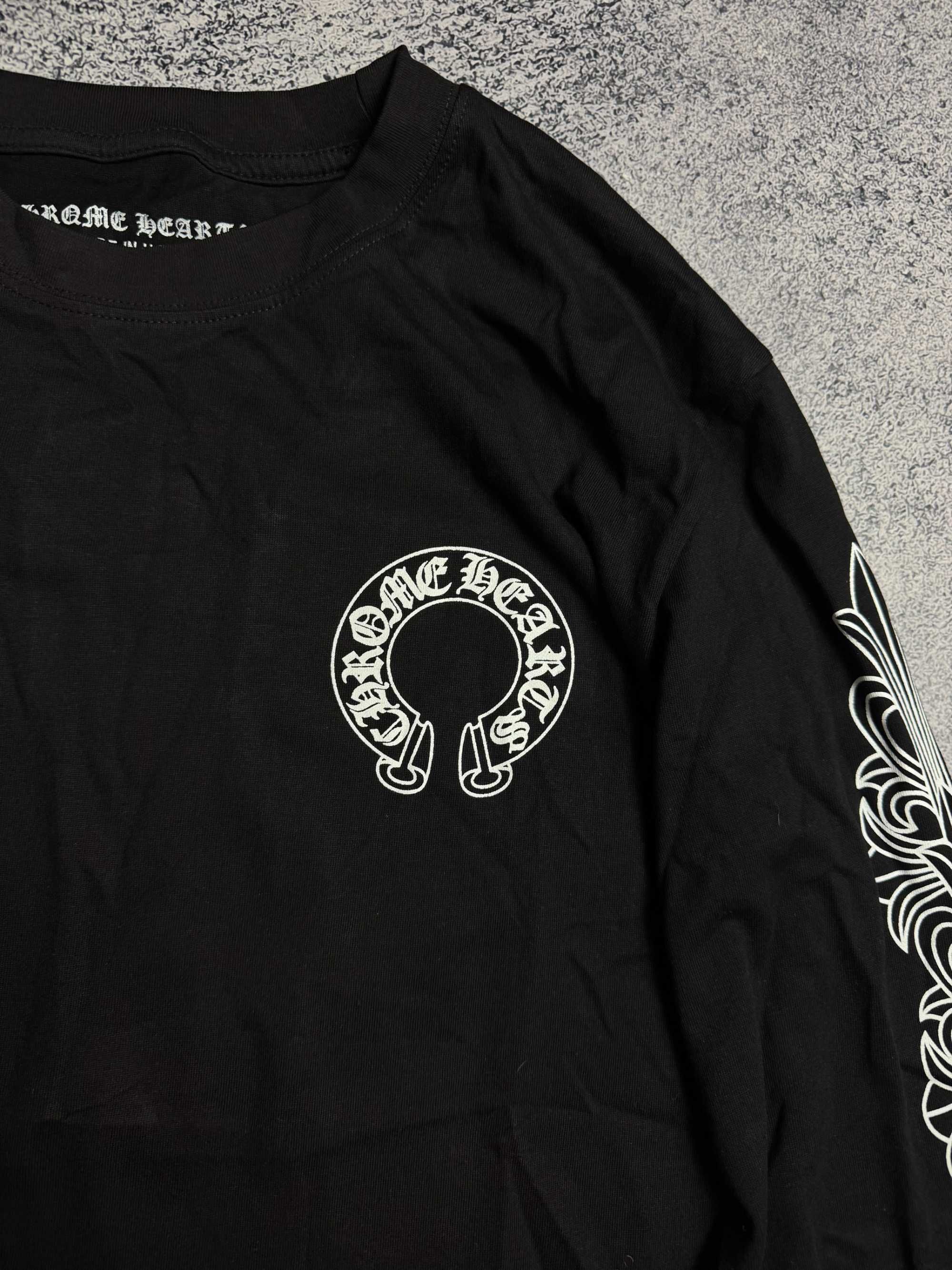 БЕЗ ПЕРЕДОПЛАТ! Лонгслив кофта Chrome Hearts M L