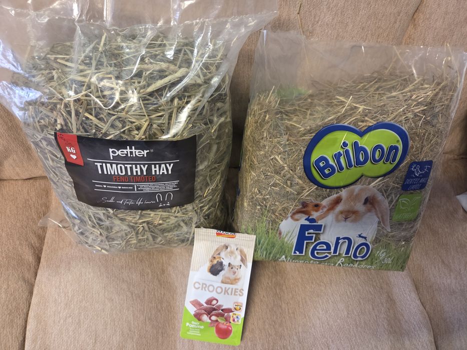 Vendo kit comida para coelhos