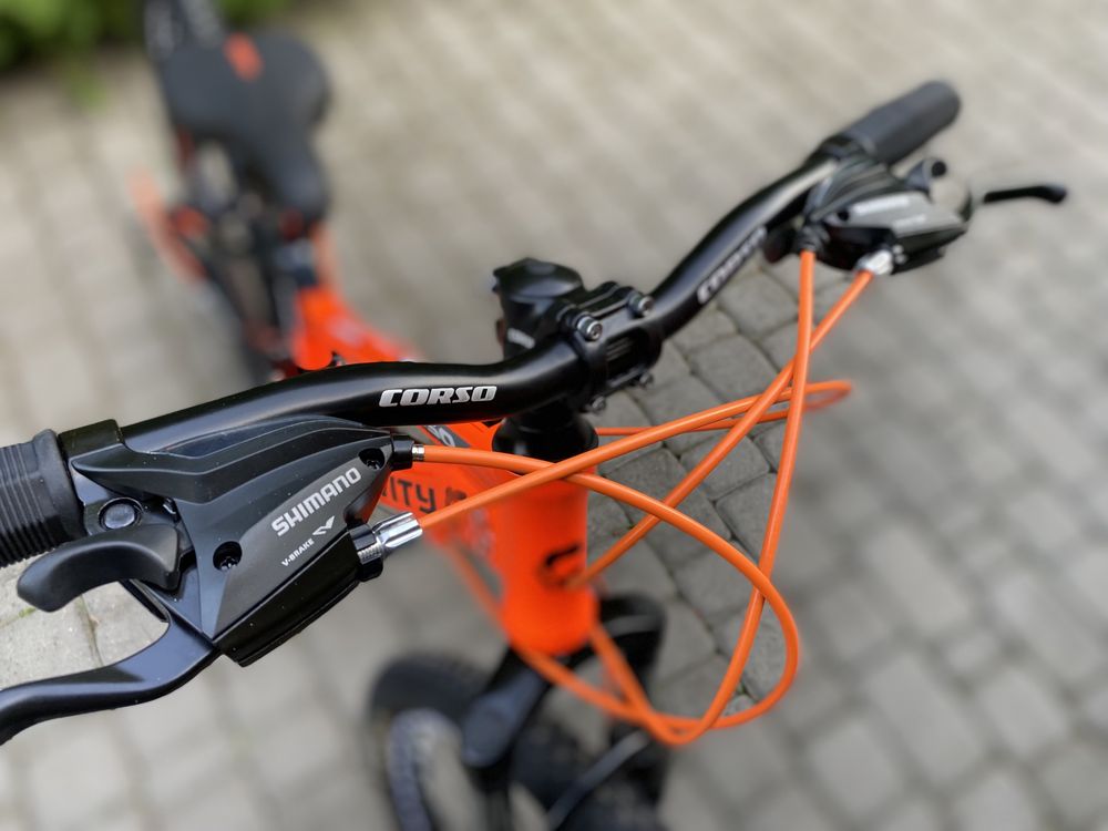 Дитячий велосипед Corso Gravity 24 Orange