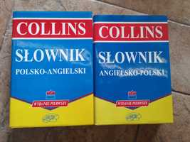 COLLINS Słownik ANG-POL + POL-ANG jak nowy