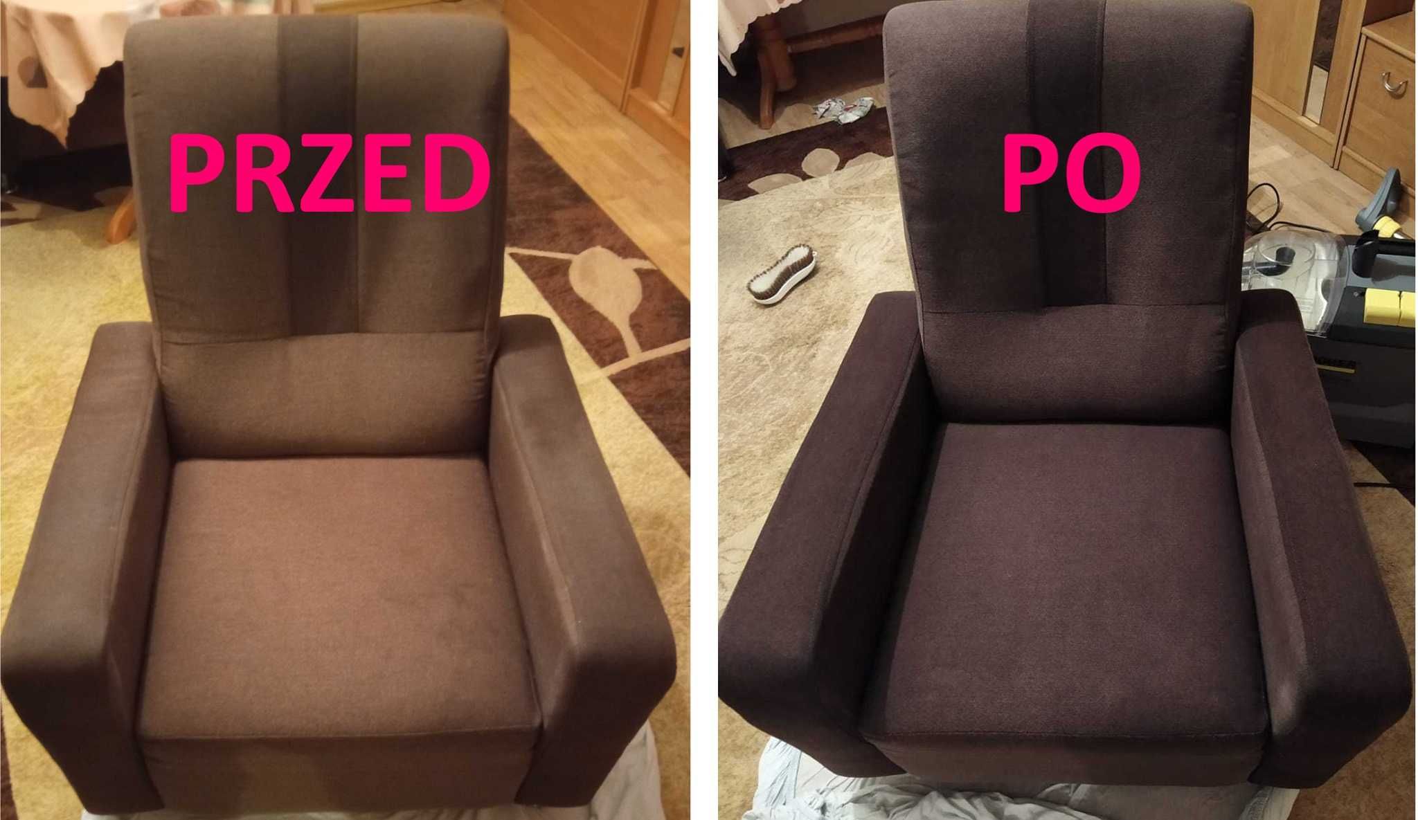 Czyszczenie Pranie Kanapy Fotela Tapicerki meblowej samochodowej
