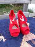 Sapatos vermelhos