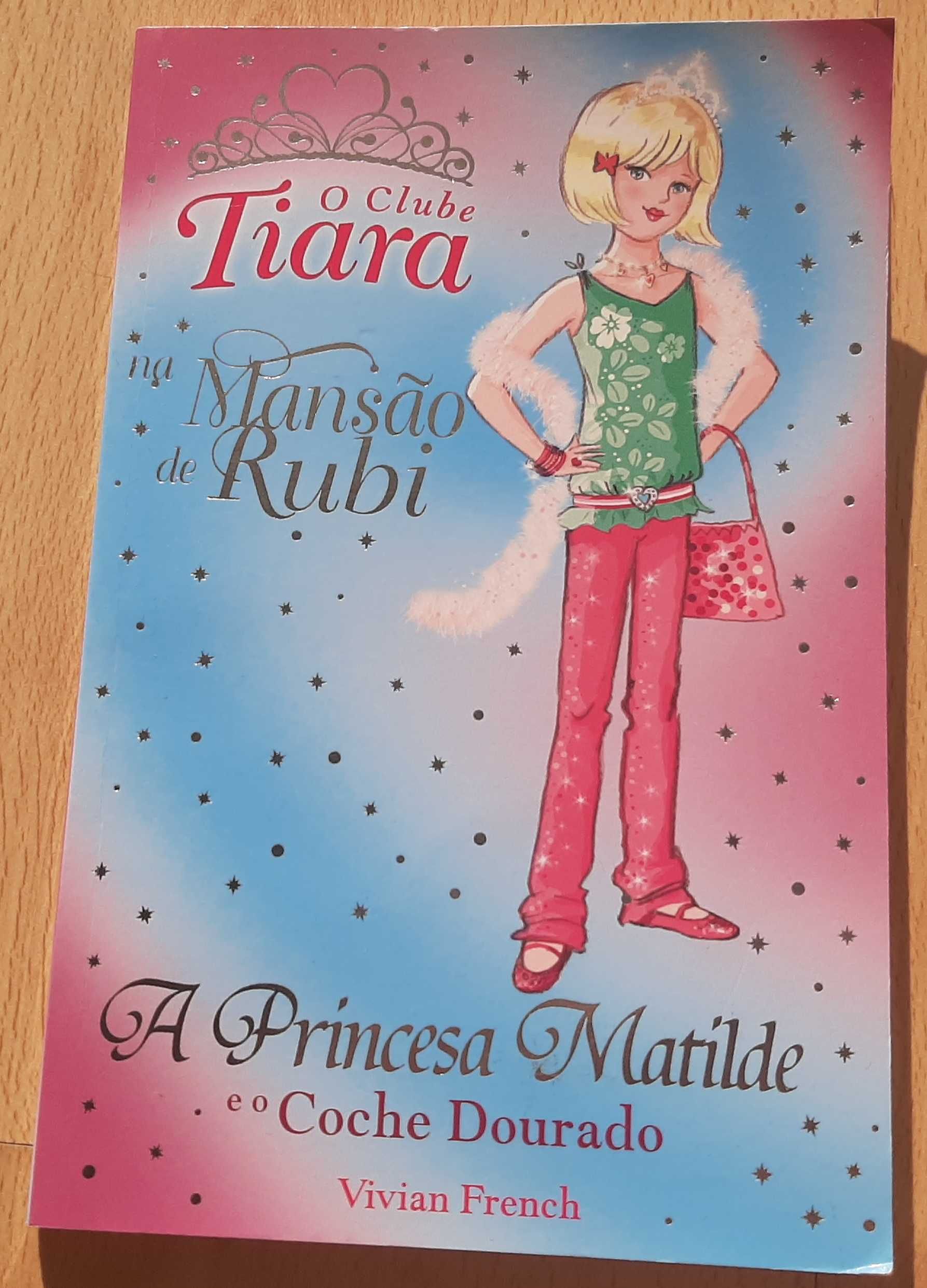 Livros infantis femininos "Princesa Poppy" e "Princesa Matilde"