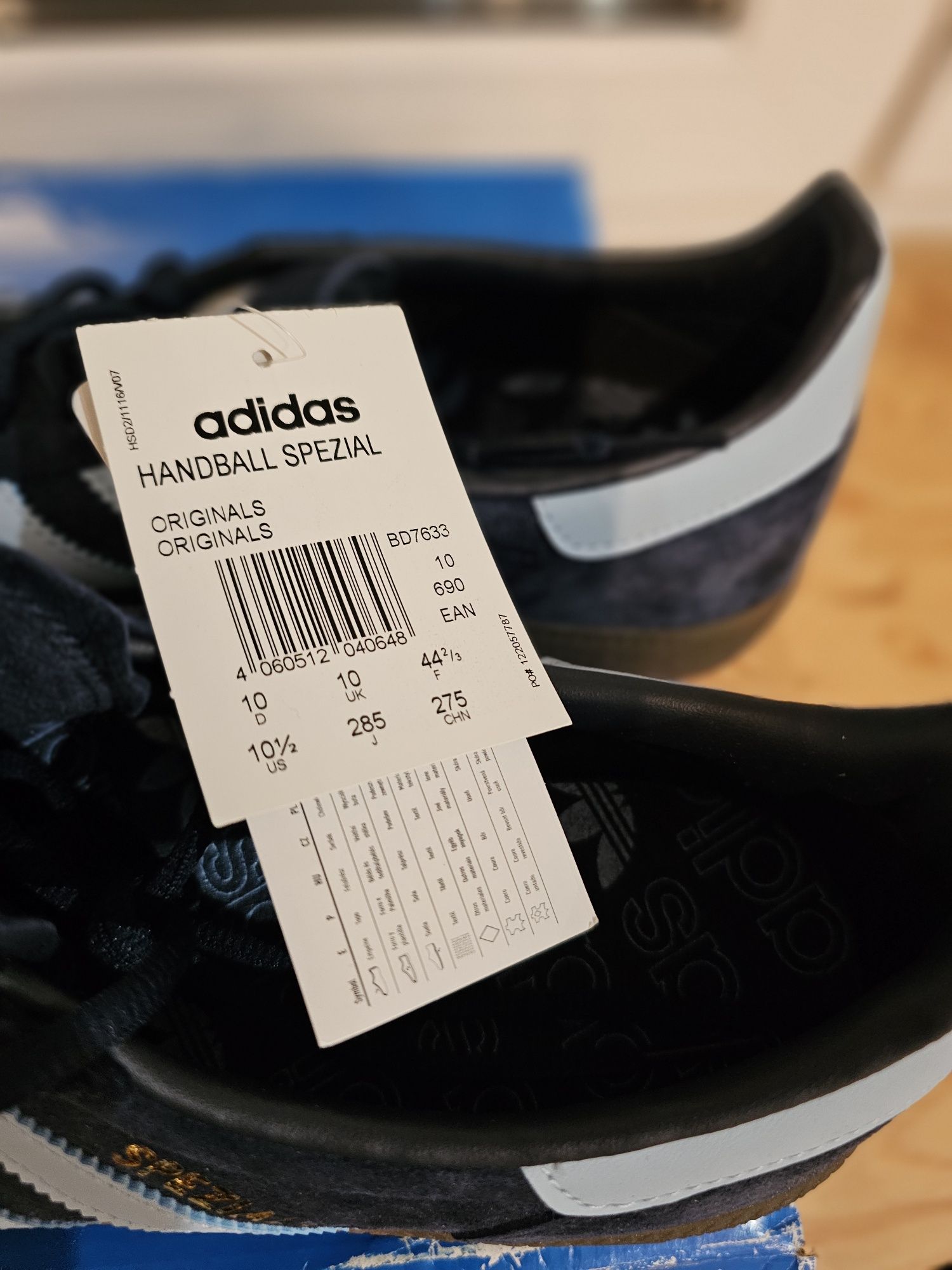 Buty nowe Adidas handball spezial Eu 44 ⅔ wkładka 28,5cm
