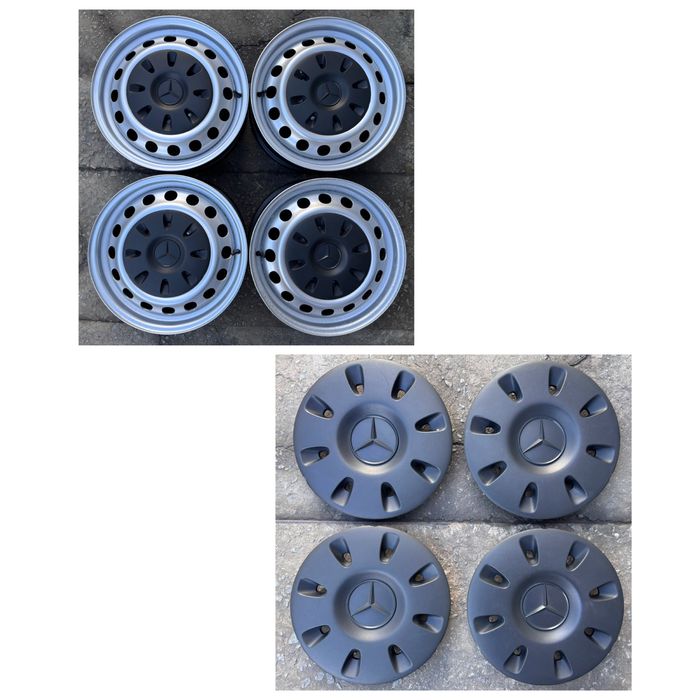 Диски r16 5x112 ET-54 на Mercedes Vito/Viano/W638/W639/Transporter T4