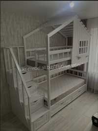 Кровать двухъярусная "Саванна", двохповерхове (двоярусне) ліжко
