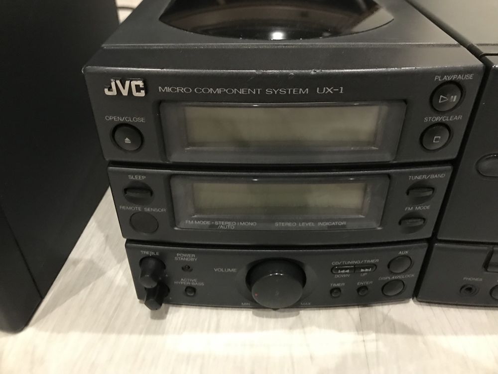 Japońska wieża audio JVC UX-1 (Made in Japan)