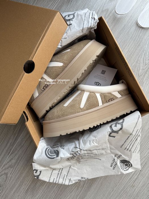 Оригинальные UGG Tasman Tazz Sunwave Slipper 'Mustard Seed' (IN BOX)