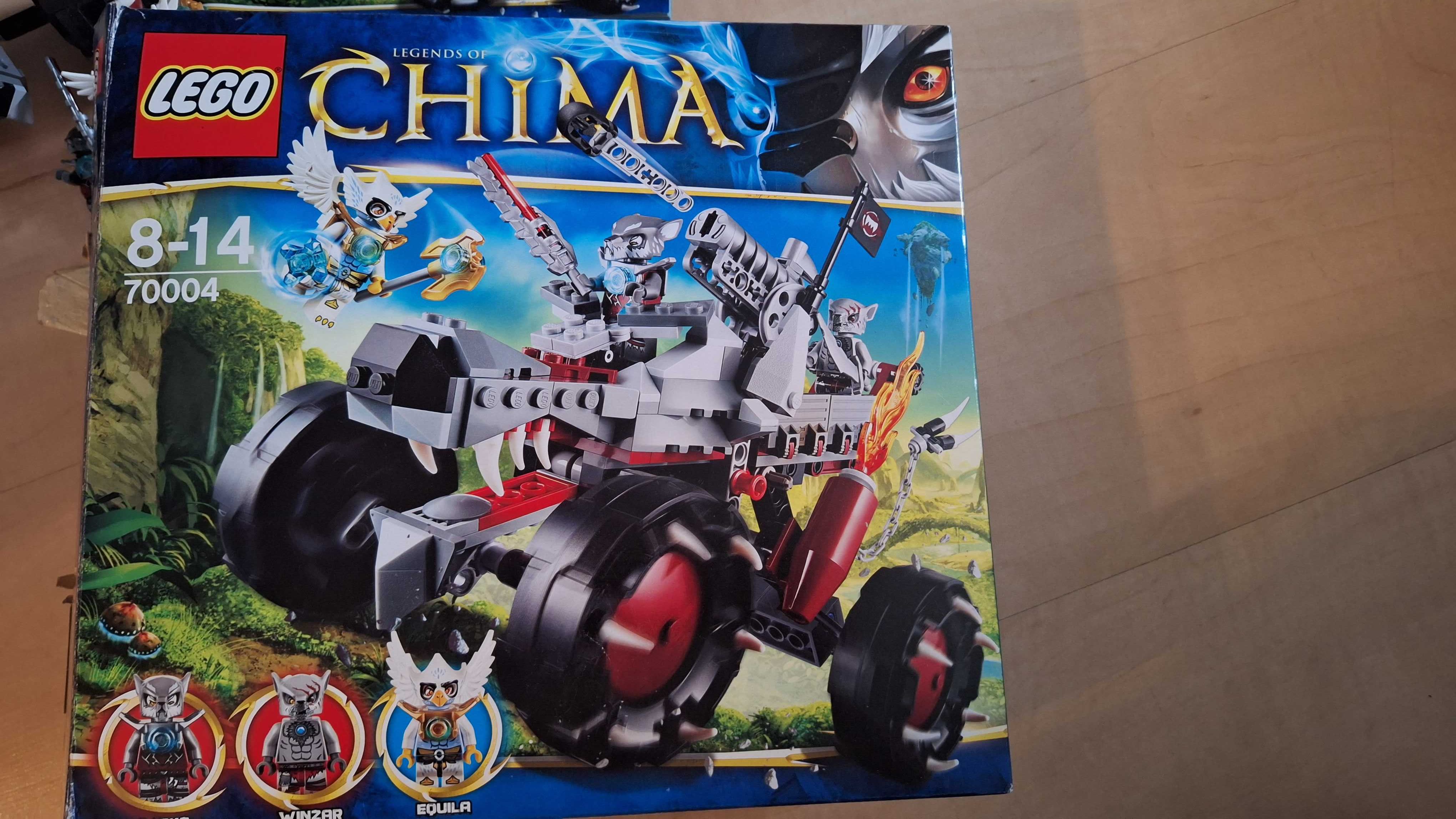 Lego Chima 70004 - Wilczy Pojazd Wakza