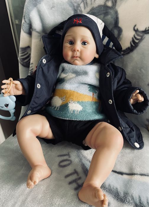 Duży chlopczyk jak żywy typu reborn!