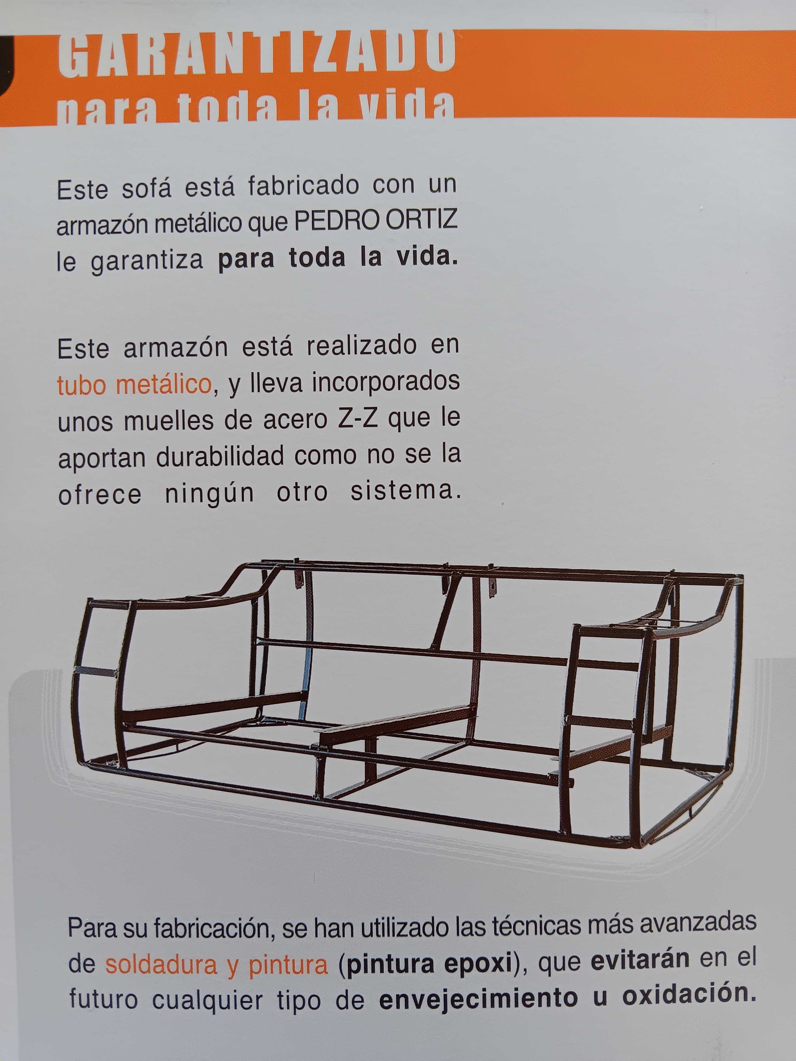 Sofá 2 lugares Pedro Ortiz