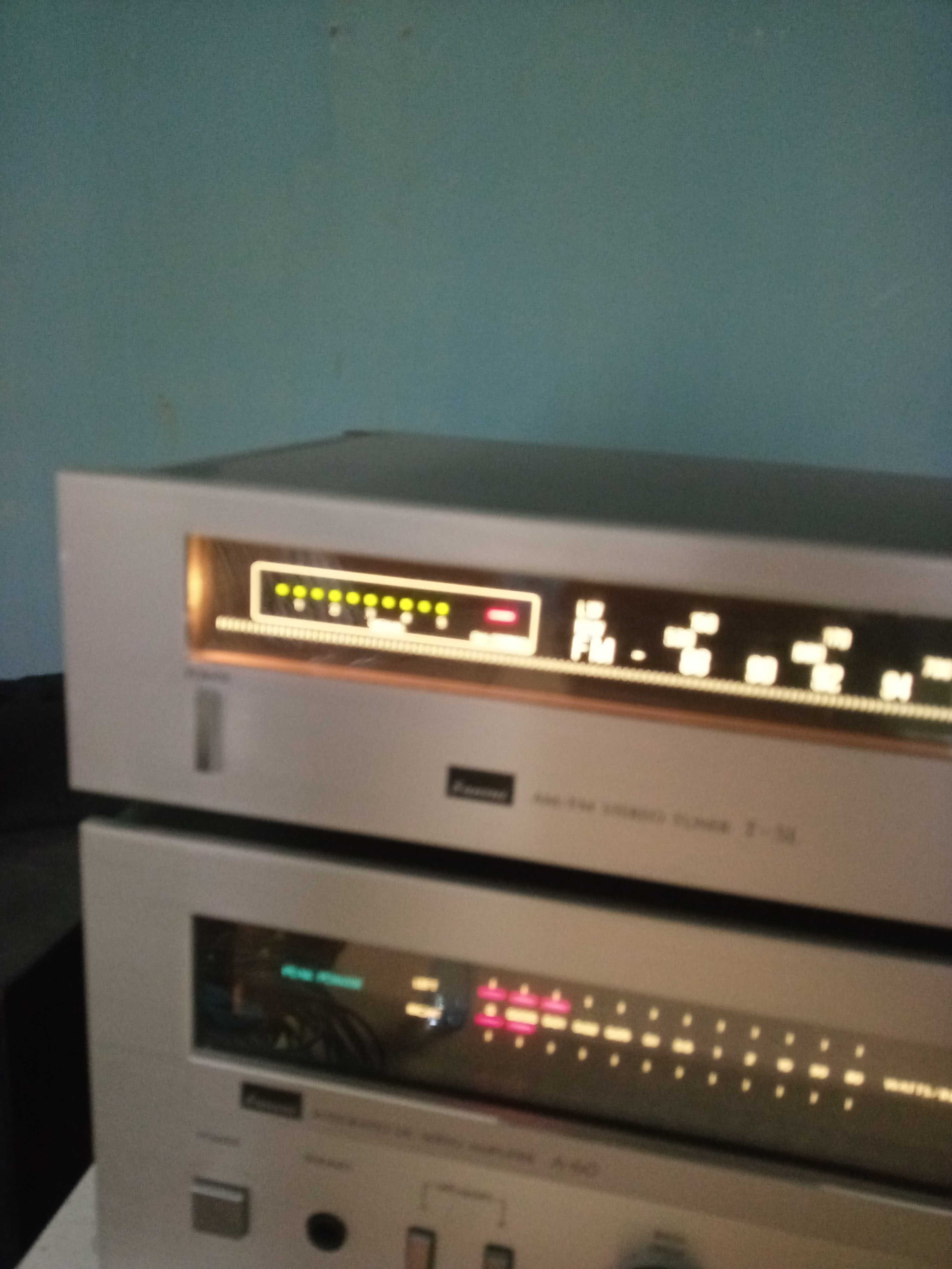 Zestaw sansui wzmacniacz tuner deck +kolumny sansui