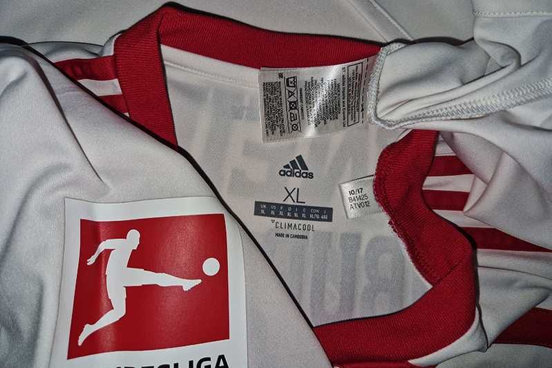Hamburger SV Adidas Climacool 2017-18 home #2 Dennis Diekmeier size XL