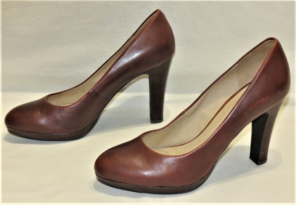 Туфли женские Geox Respira кожа размер 40 коричневые
