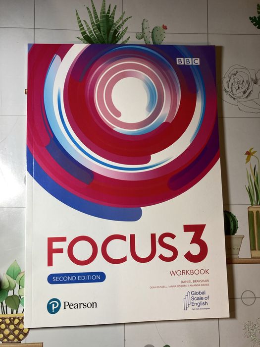 Учебник и рабочая тетрадь Focus 3