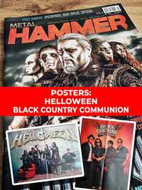 Metal Hammer 2021 - Plakaty: Helloween i Black Country Communion