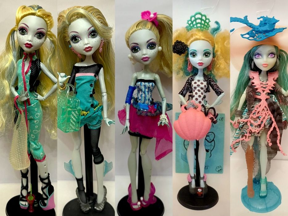 Монстер хай Monster high колекція Клод Гіл Дьюс Нейтон Лагуна Клео Гу