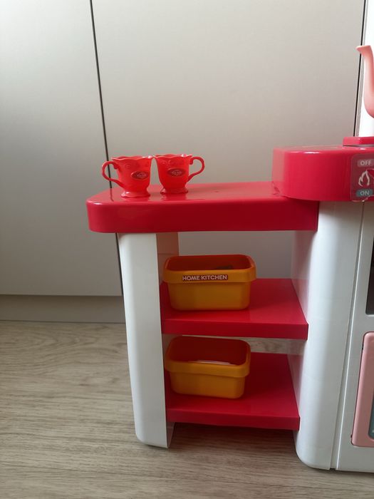 Дитяча кухня зі звуком , набір посуду