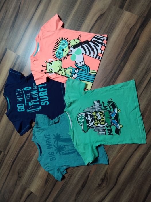 Bluzki dla chłopca. Rozmiar 110/116.