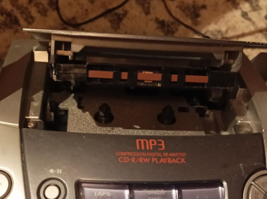 Legendarny! Radiomagnetofon z CD, Panasonic RX-ES29. Power Blaster.