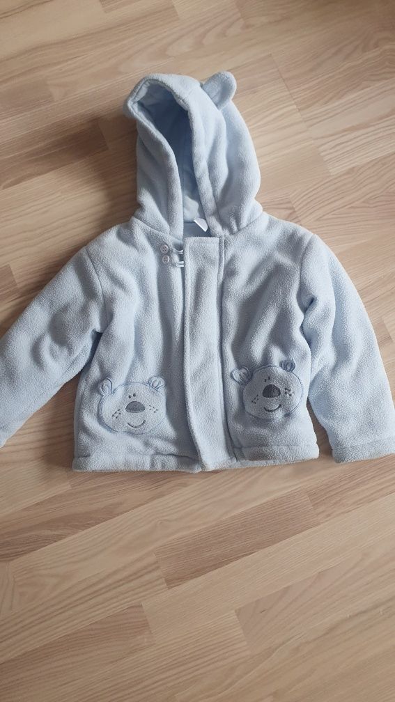 Kurtka polarowa dziewczęca rozm.80/86 cm