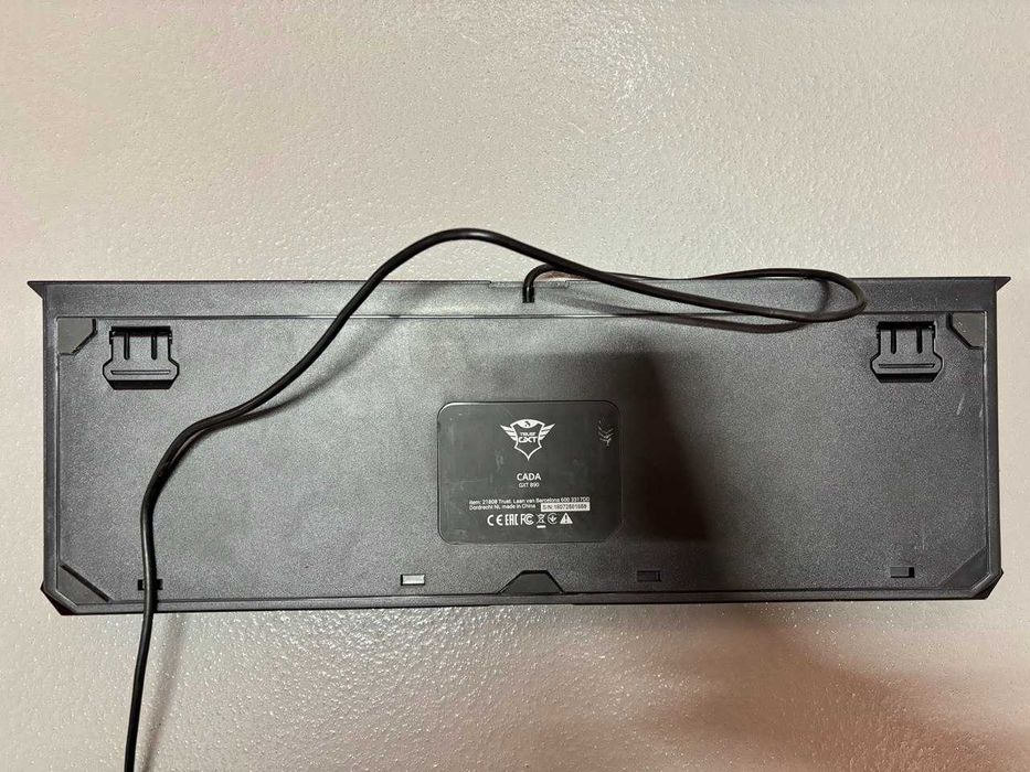 Klawiatura przewodowa Trust GXT 890 podświetlana. Nowa