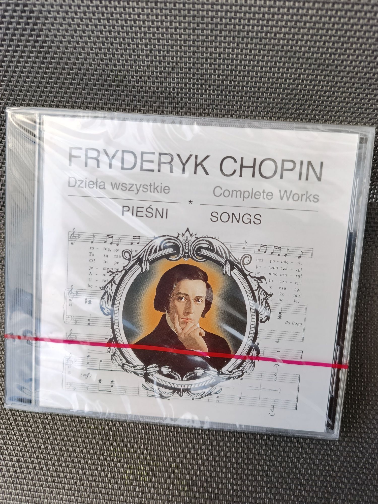 Album Fryderyka Chopina z czterema płytami CD