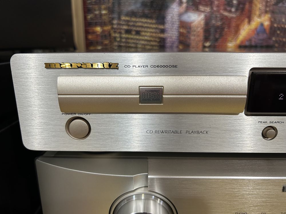 Marantz CD 6000 KI Signature com certificado  Ken Ishiwata