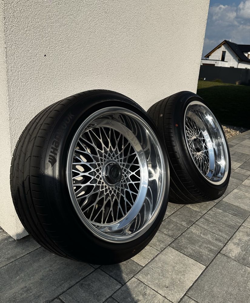 Felgi Remotec A Mesh 17” 5x120 4x9j + opony. ZAMIANA e34 e32 e28