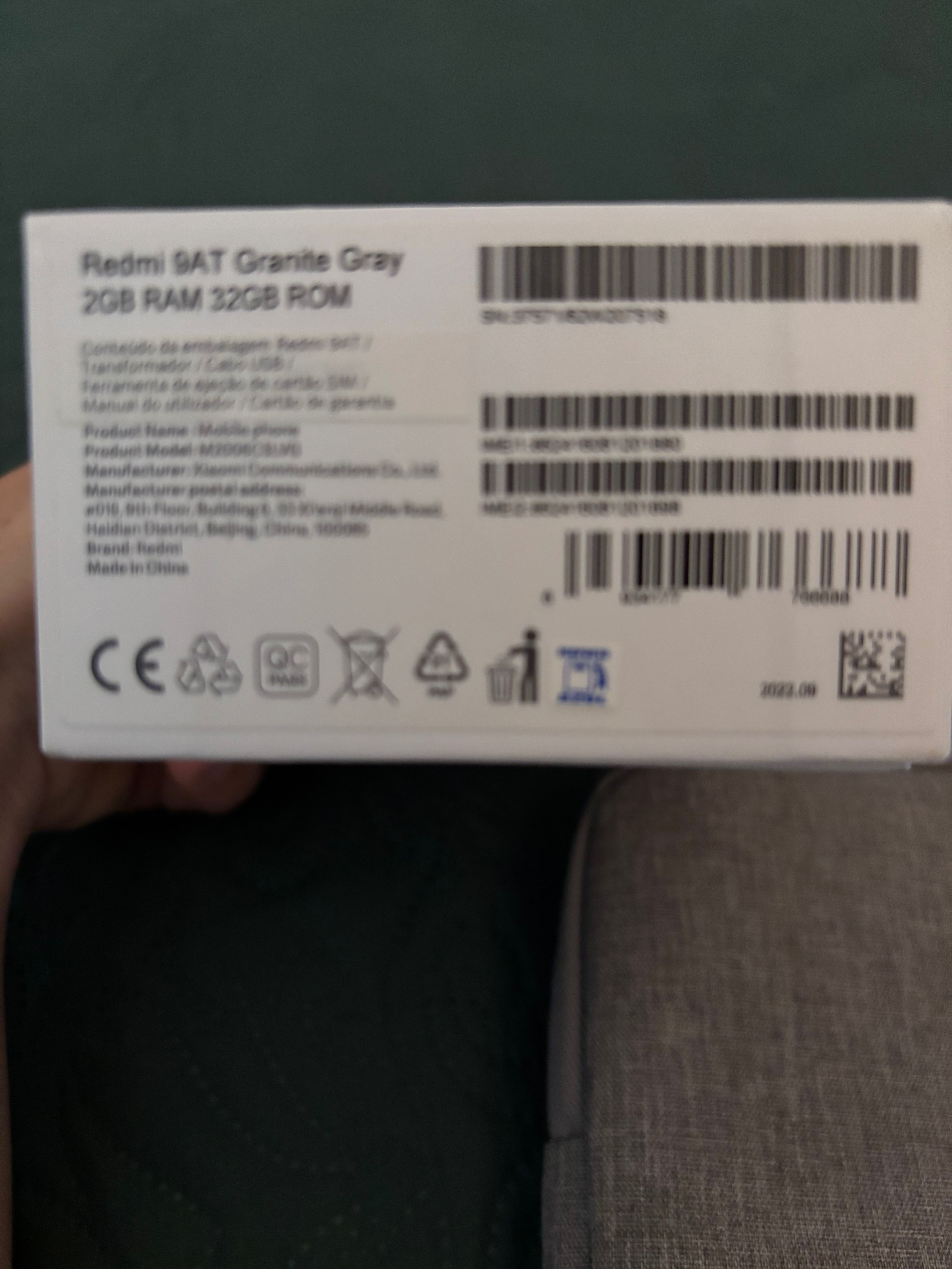 Telemóvel redmi 9AT