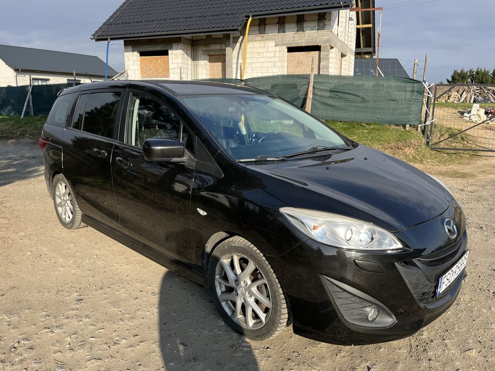 Mazda 5 Zadbana 7 osób Bogate wyposażenie