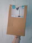 Lampa biurkowa czarna