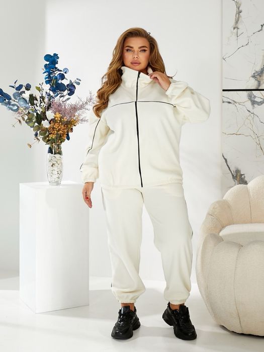 Жіночий костюм батал на флісі