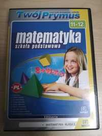 Gra matematyka szkoła podstawowa -Twój Prymus, płyta CD -ROM/DVD