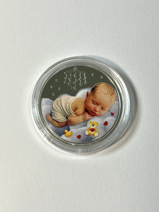 Срібна монета "Батьківське щастя"