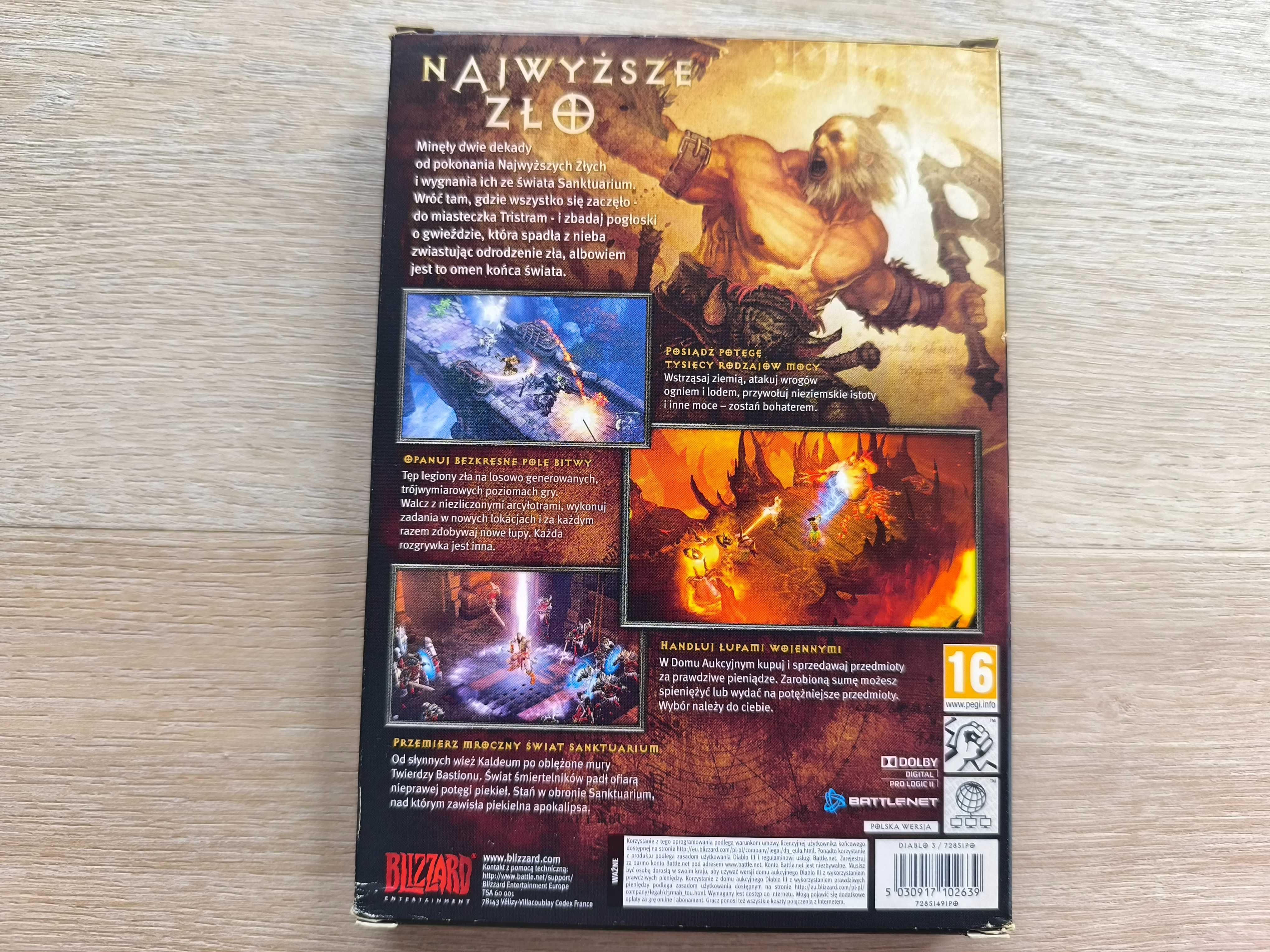 DIABLO III [PC] (Polska Wersja) Polskie Wydanie Premierowe - BOX