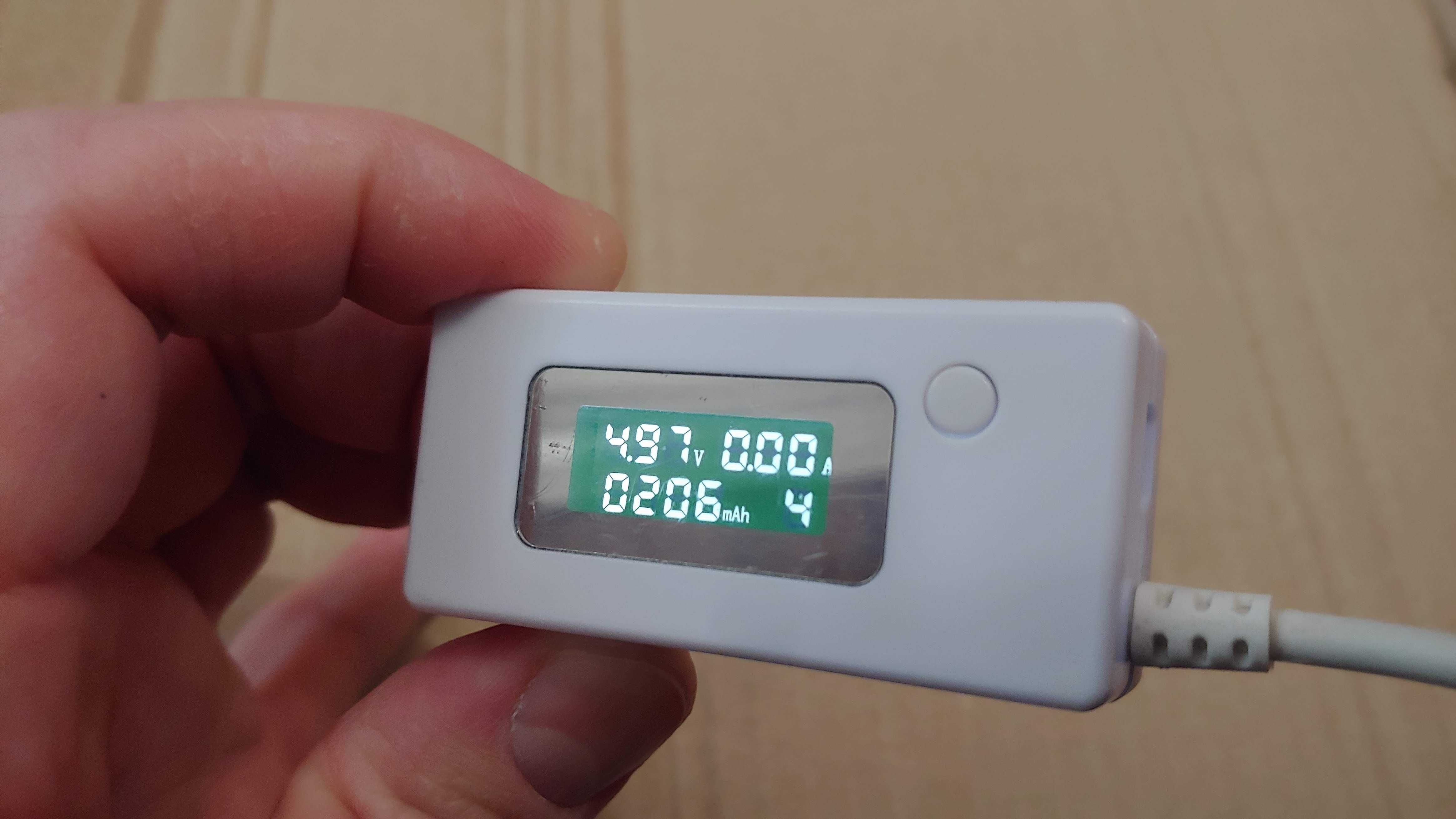 Usb тестер контроллер зарядки измерение тока новый