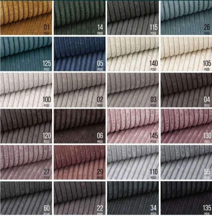 Narożnik Anton od Producenta Regulowane zagłówki Nowy