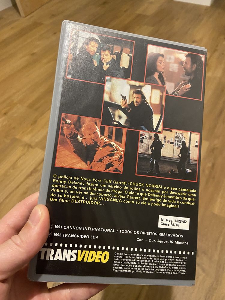 VHS O Destruidor (The Hitman) Chuck Norris