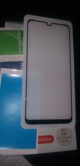 Zte Blade A51,A71 Фирменное Защитное Стекло Олеофобка Full Glue 9H