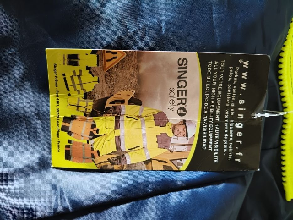 Kurtka odblaskowa  Singer safety rozmiar XL na jesień wiosne lub zimow