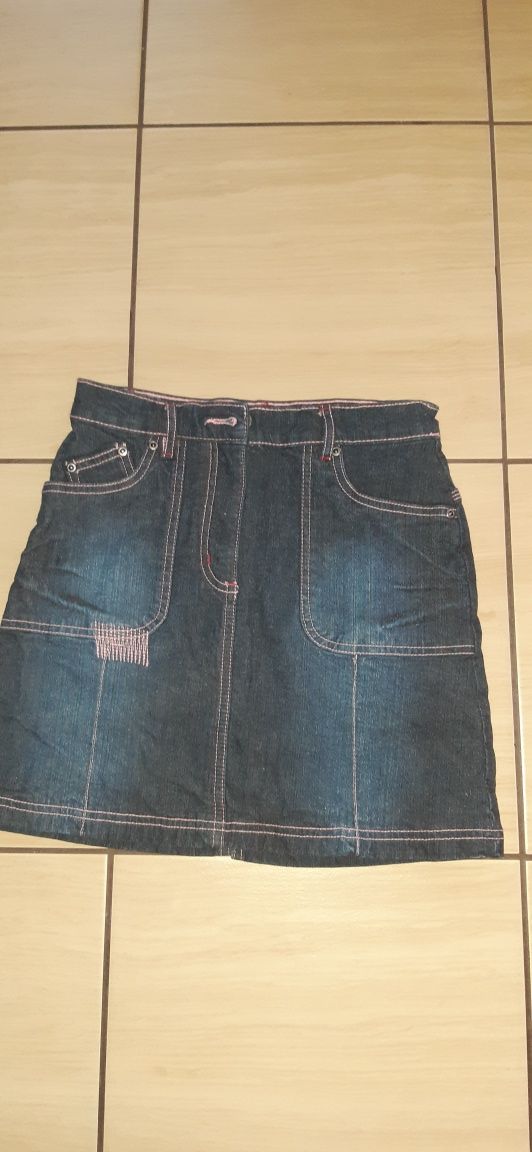 C&A Spódnica r. 152/158 jeans Y2k dżinsowa mini alt miniówka C and A