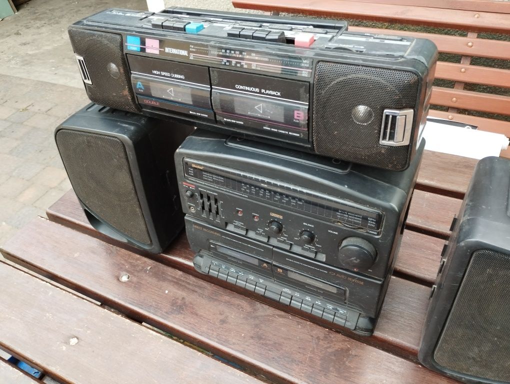 Magnetofon International, kultowy jamnik z  PRL, Sherion, boombox