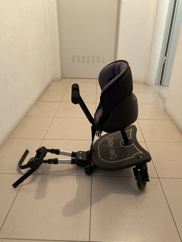 Plataforma/Atrelado/Patim universal para carrinho bebé