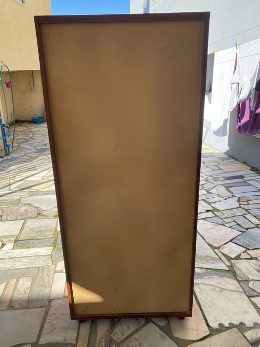 Movel de sala em vidro com divisões