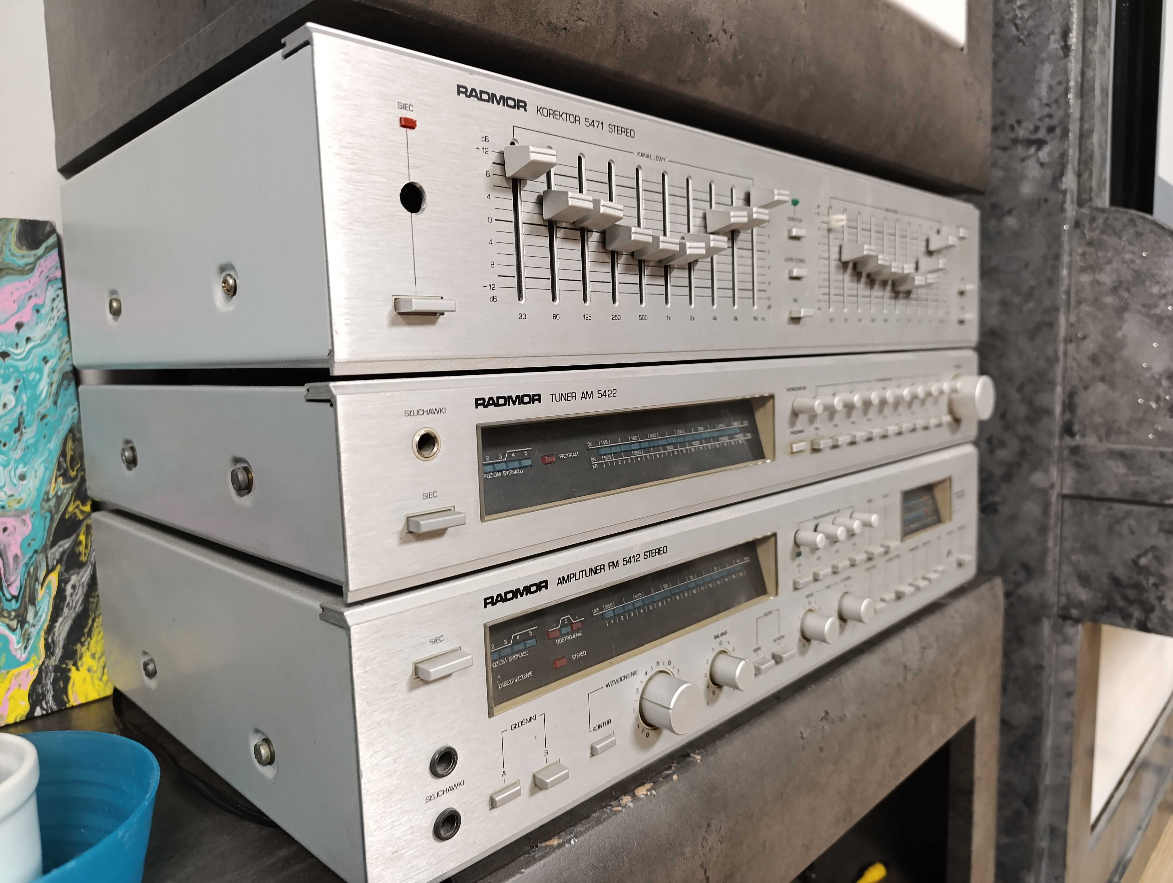 Radmor 5412 korektor 5471 tuner 5422
